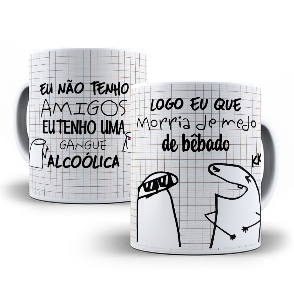 Caneca Meme Bento Flork Divertida Presente Amigos Bebida Shopee Brasil