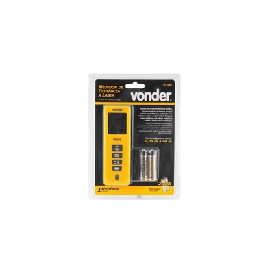 Trena A Laser Vonder 3820040000 Medidor De Distancia A Laser 40m