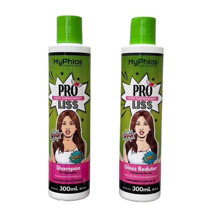 Kit Escova Progressiva Proliss My Phios 2 X 300ml Shopee Brasil