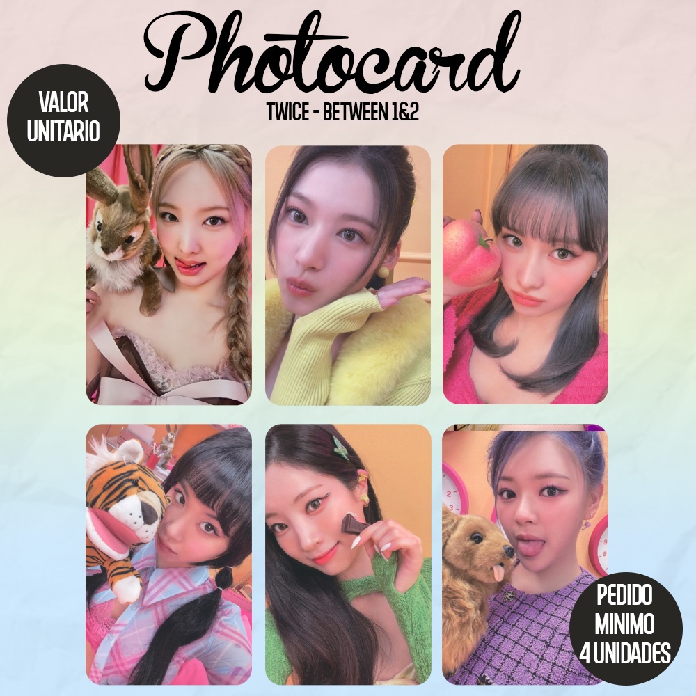 Photocards Kpop Twice Between Fanmade Escorrega O Pre O