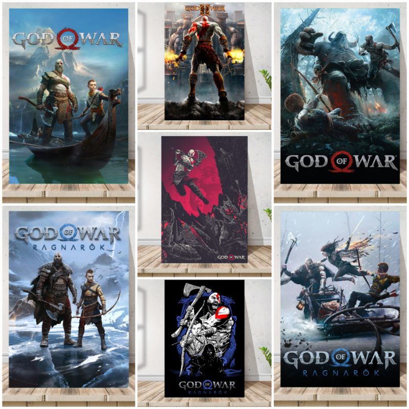 Placa Decorativa God Of War X Escorrega O Pre O