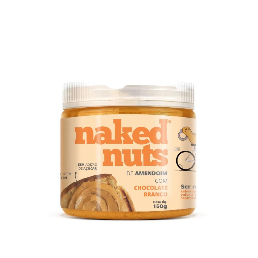 Pasta De Amendoim Chocolate Branco Naked Nuts 150g Shopee Brasil