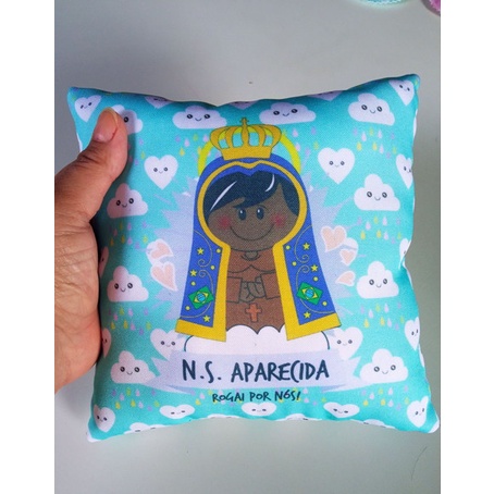 Almofadinha Nossa Senhora Aparecida Shopee Brasil