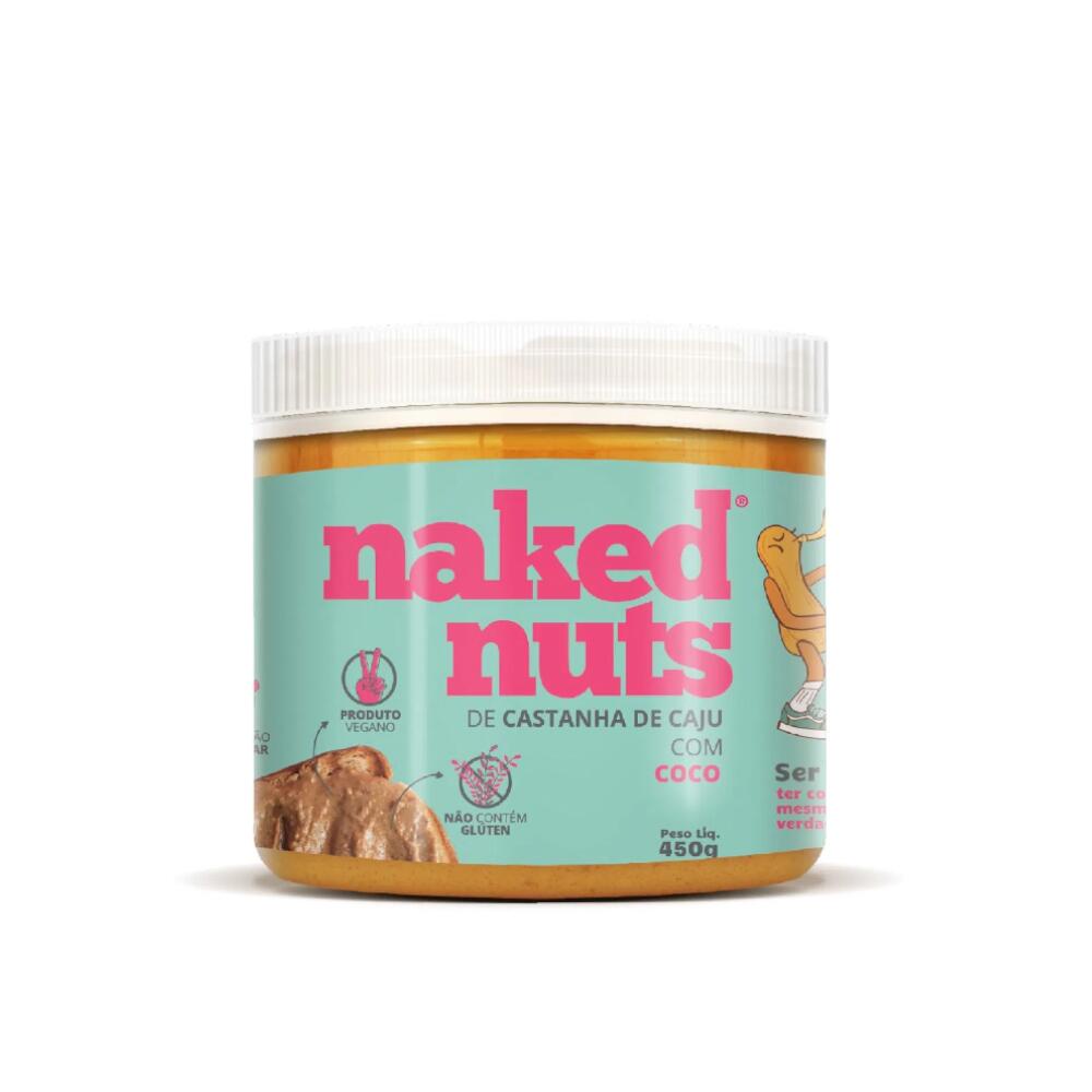 Pasta De Castanha De Caju Coco Naked Nuts 450g Shopee Brasil