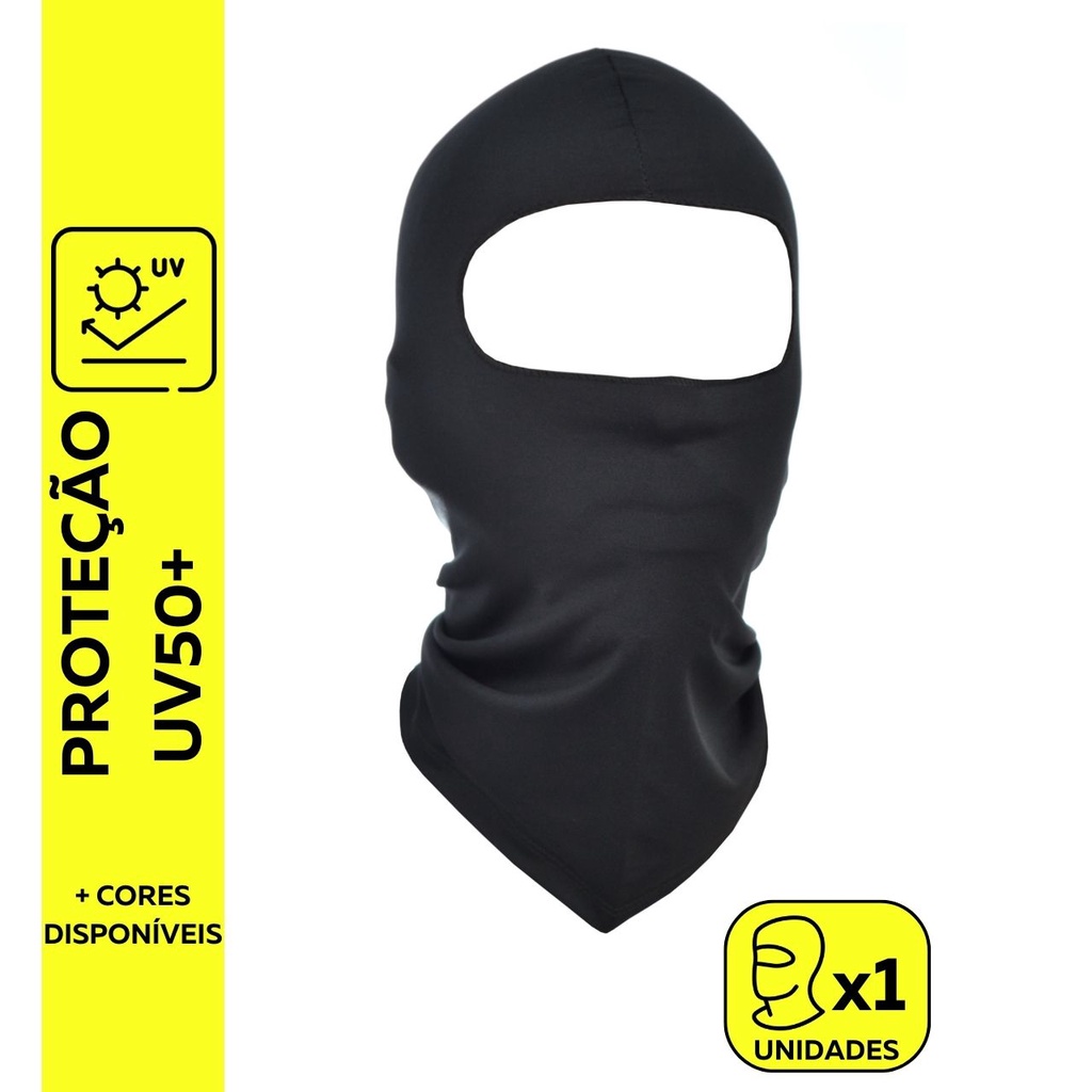 Balaclava Touca Ninja Frio Intenso Vento Gorro Touca Bandana Térmica