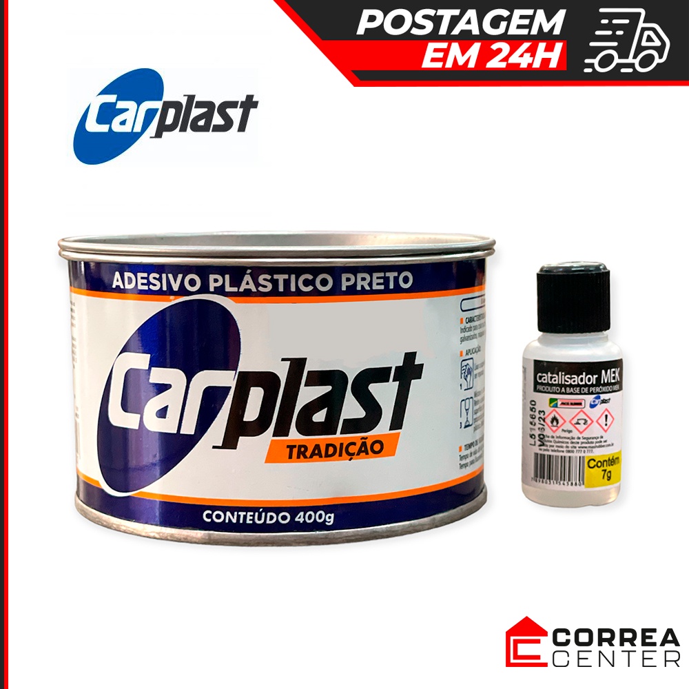 Massa Plastica Preta Adesivo Plastico Preto Carplast G