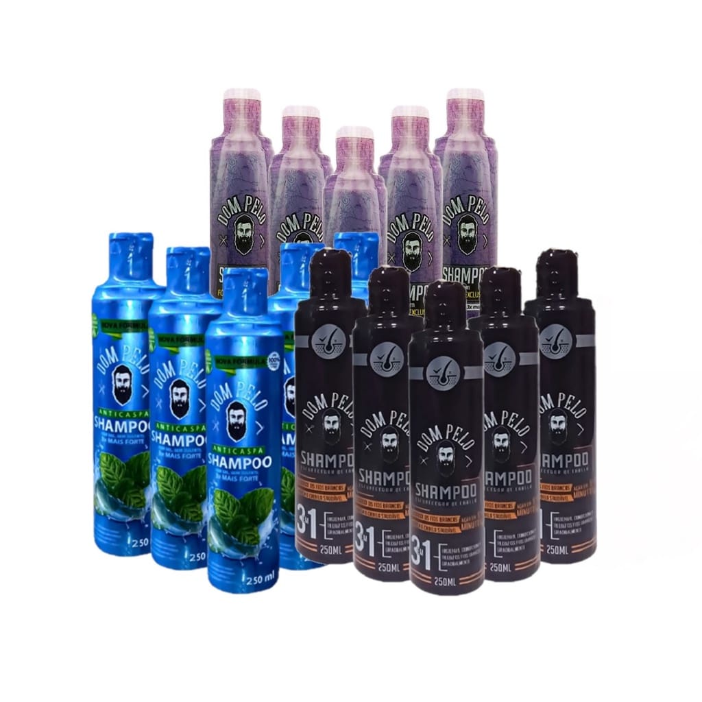 Kit Unidades Shampoo X Ml Fortificante Cresce Fortalece E