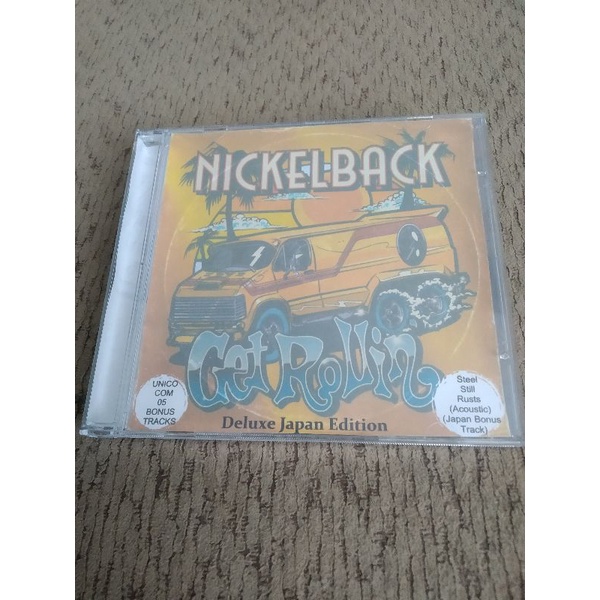 CD Nickelback Get Rolling 2022 Shopee Brasil