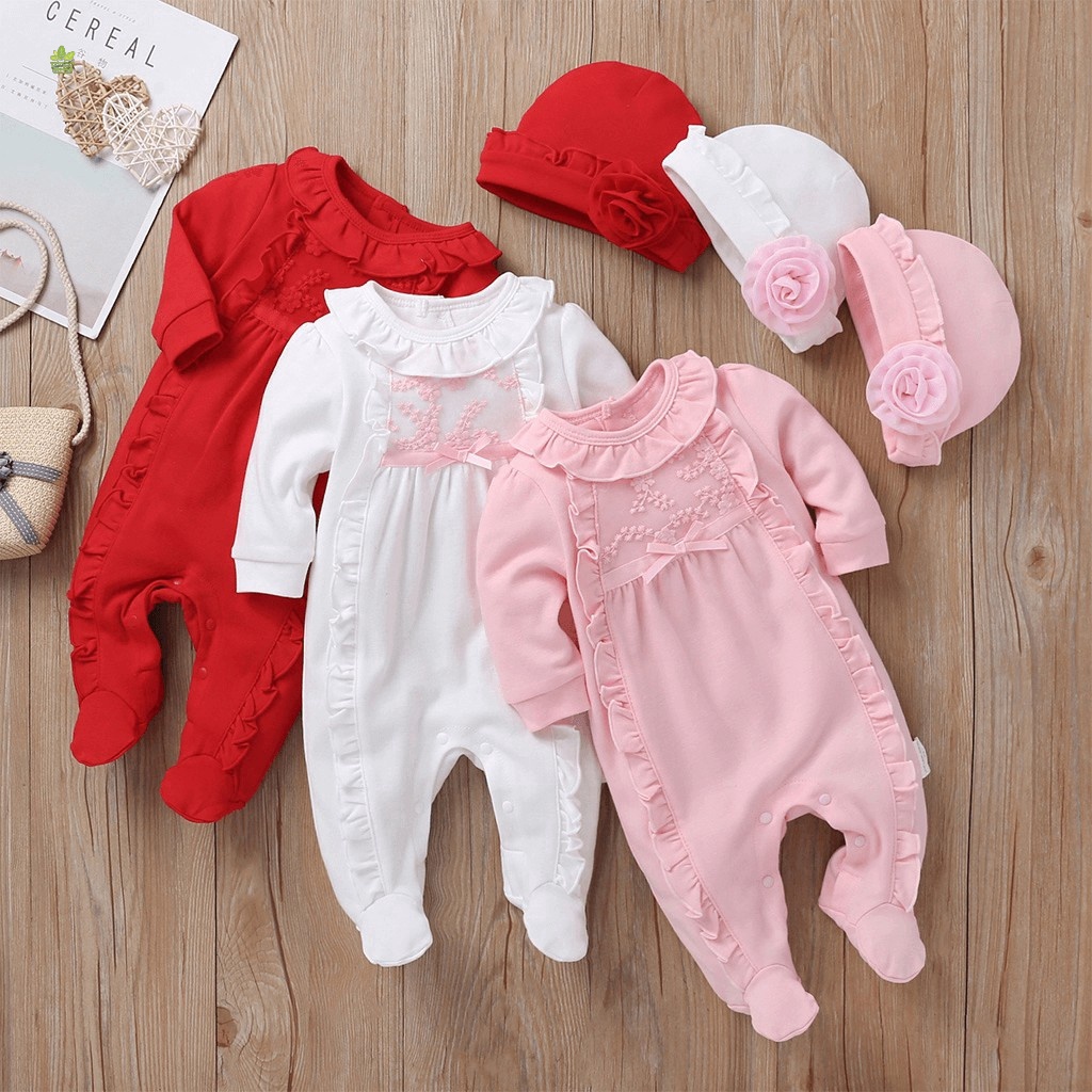 Conjunto De Roupas De Bebê FofoPpara Bebês Recém nascidos Macacão e