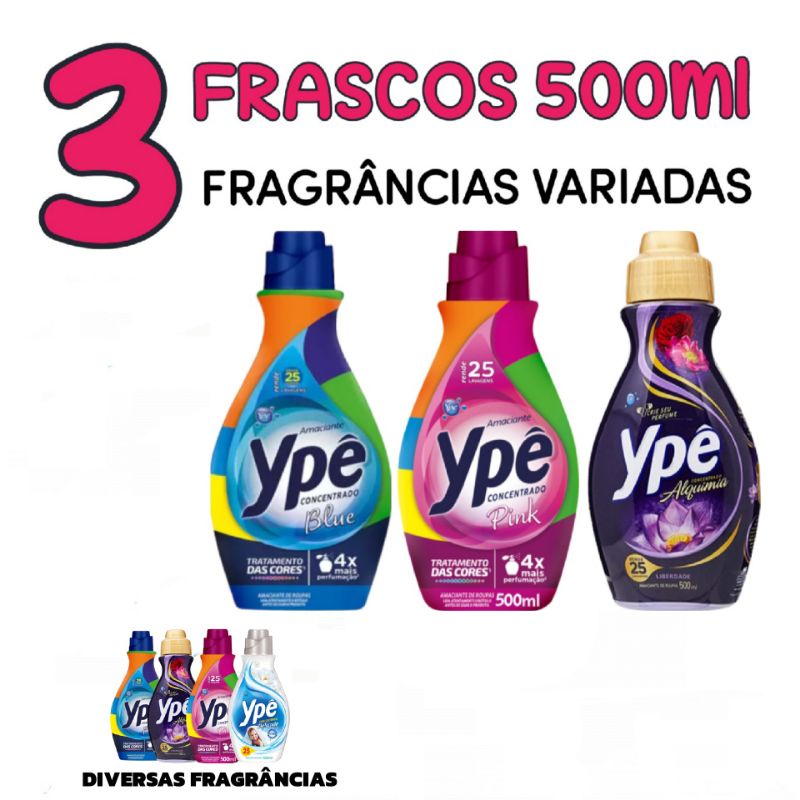 Topo 90 Imagem Amaciante Ype 500ml Rosa Br Thptnganamst Edu Vn