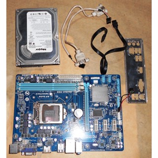 Placa M E Gigabyte H M Ds H Lga Espelho Hd Cabo Sata