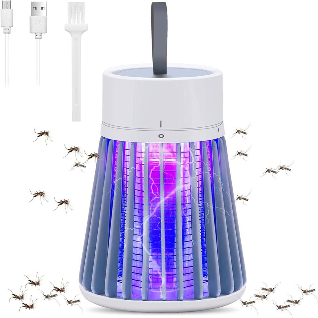 Repelente Mata Mosquito Led Uv Eletr Nico Pernilongo Insetos