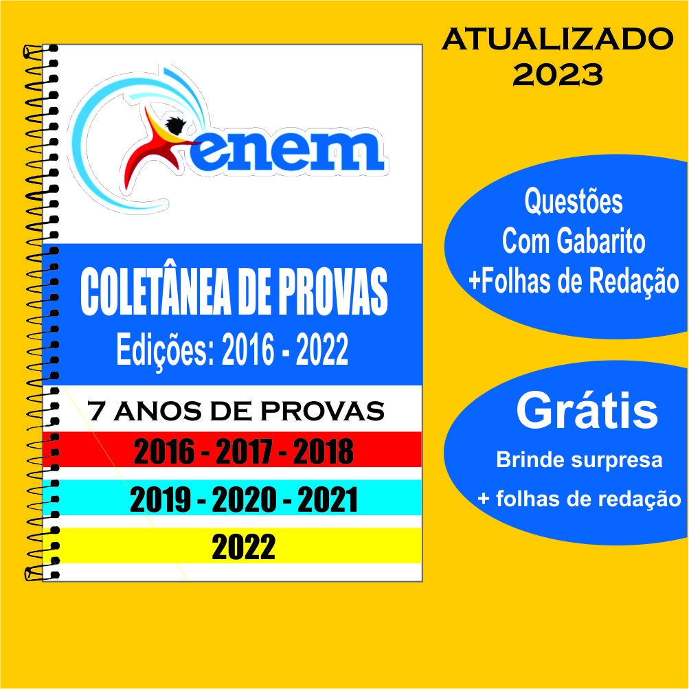 Enem Apostila Provas Anteriores Quest Es A Provas