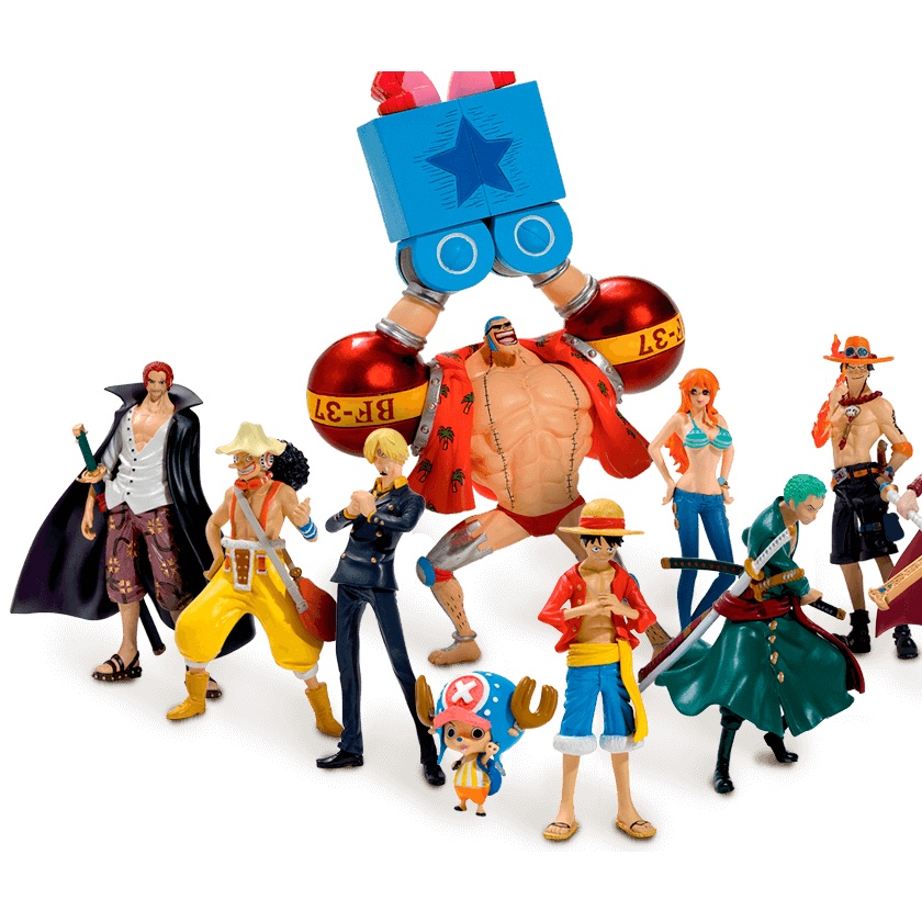 Miniaturas One Piece Salvat Figures Boneco Shopee Brasil