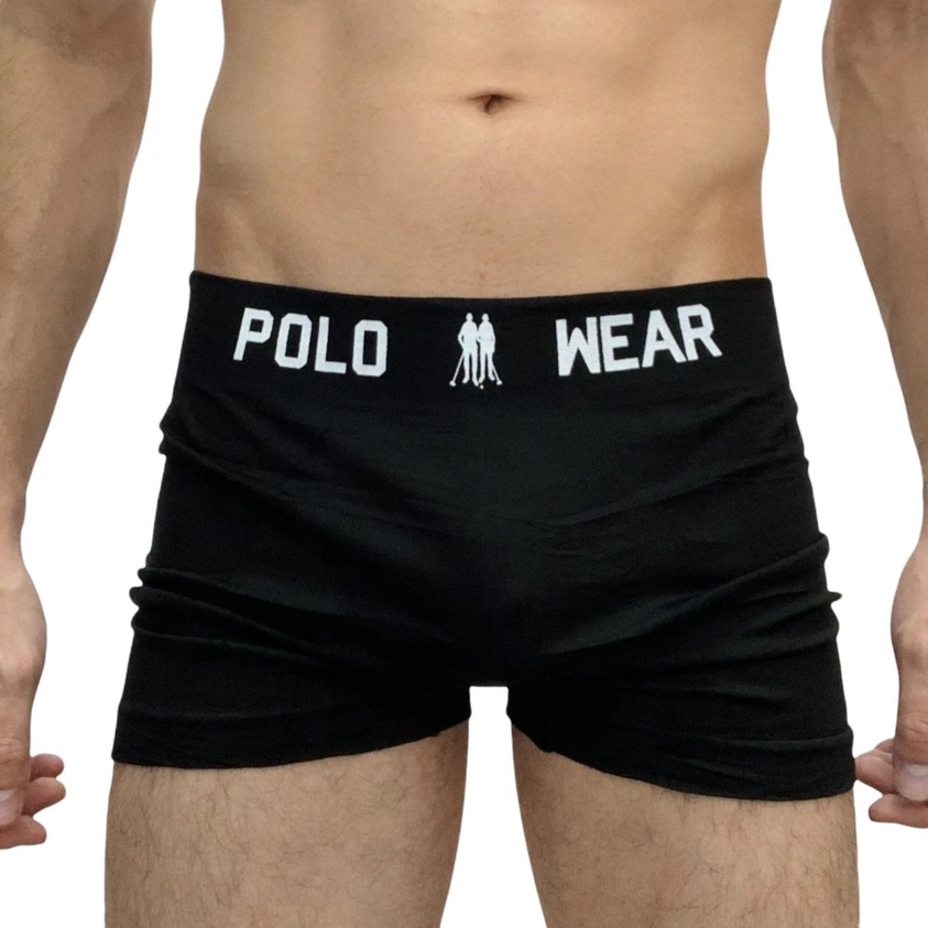 Cueca Polo Wear Boxer Conforto Masculina Em Microfibra Sem Costura