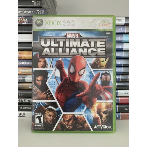 Marvel Ultimate Aliance Jogo De Xbox 360 Original Shopee Brasil