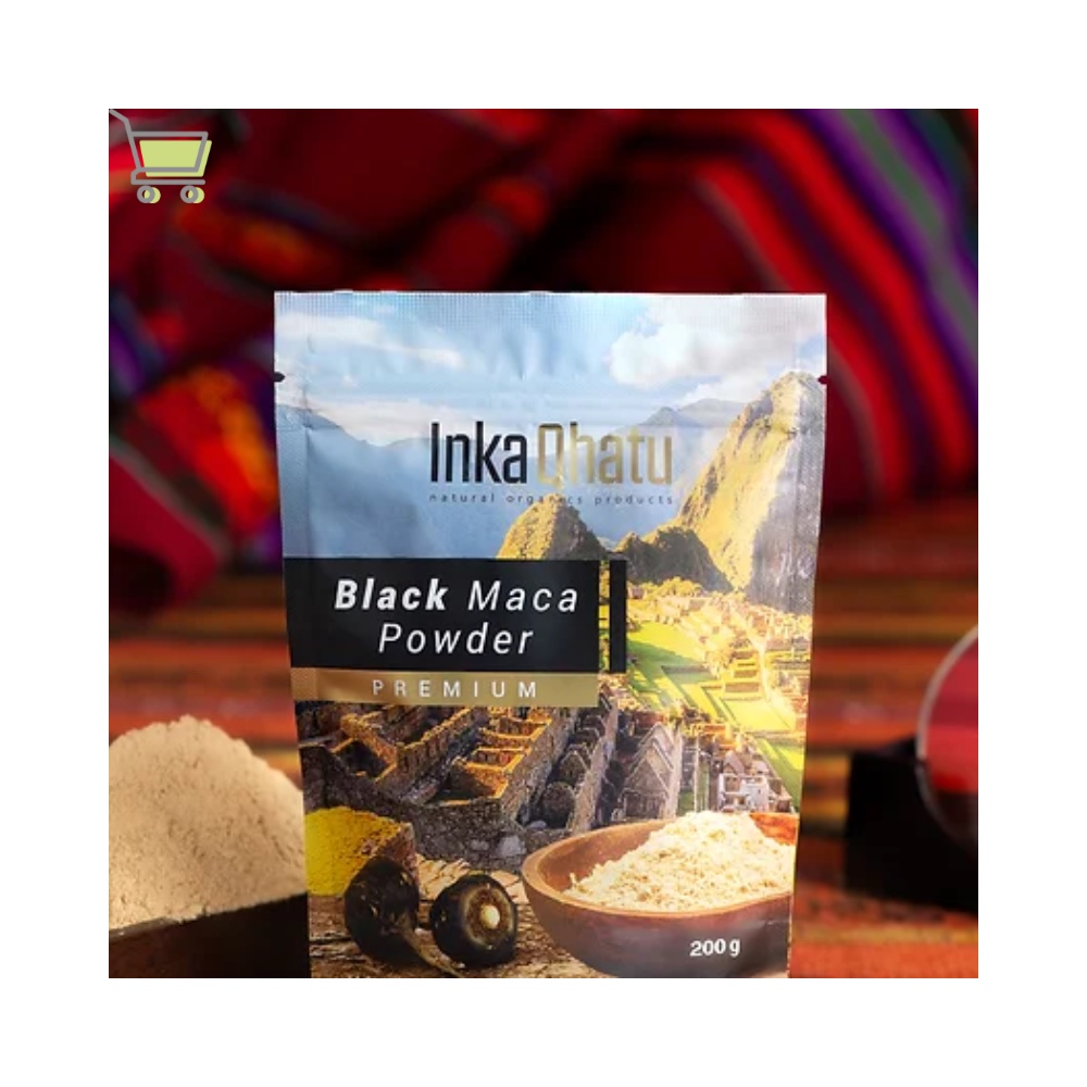 Black Maca Peruana Pura G Importada Inka Qhatu Shopee Brasil