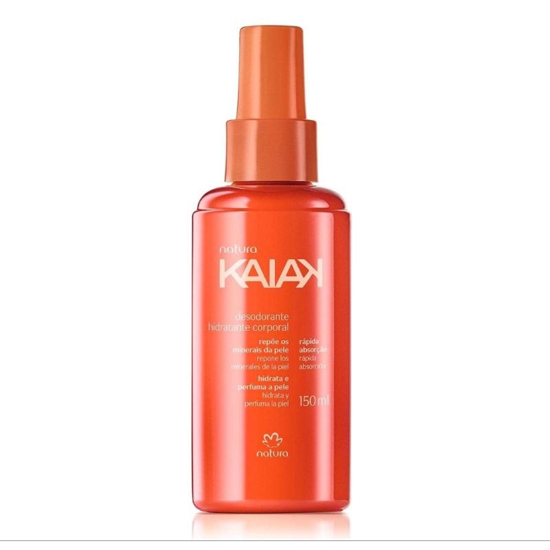 Hidratante Corporal Kaiak Spray Natura 150ml Shopee Brasil