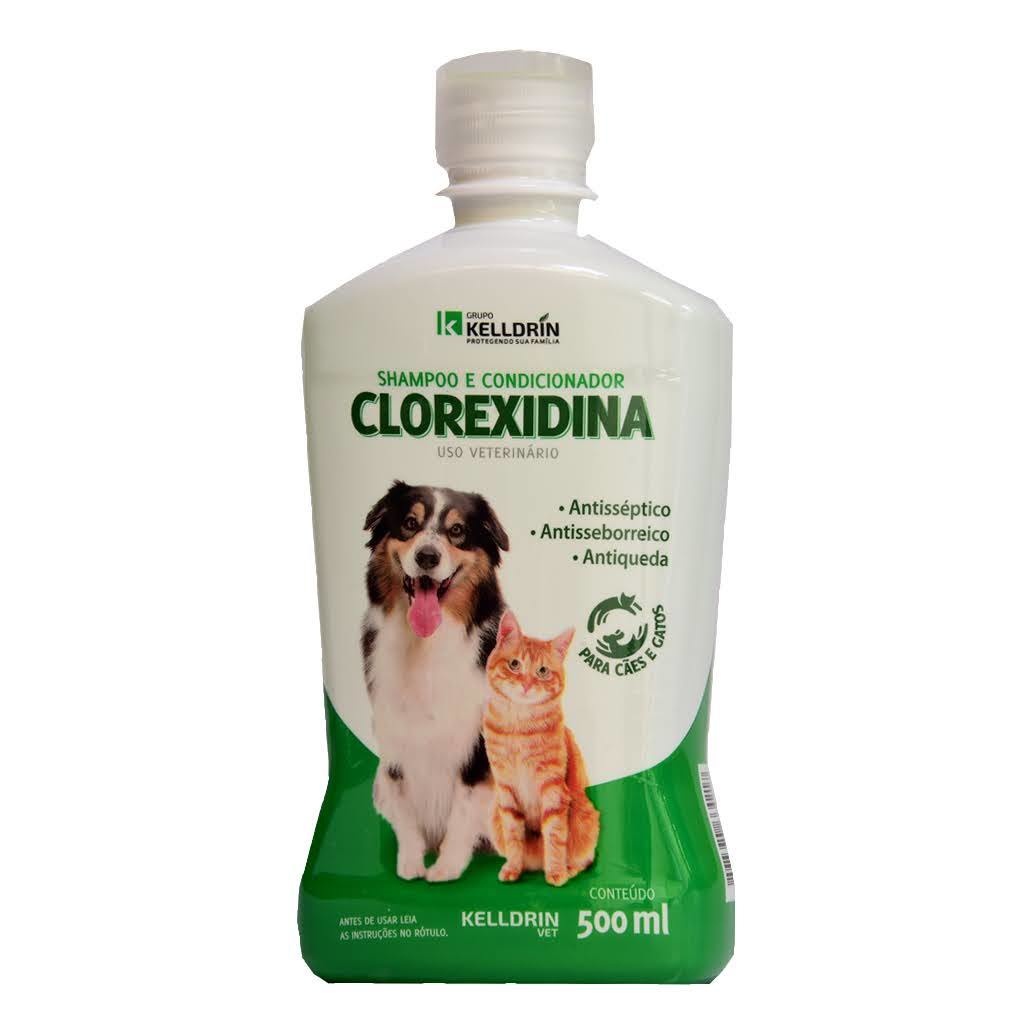 Shampoo E Condicionador Clorexidina Kelldrin 500ml Shopee Brasil