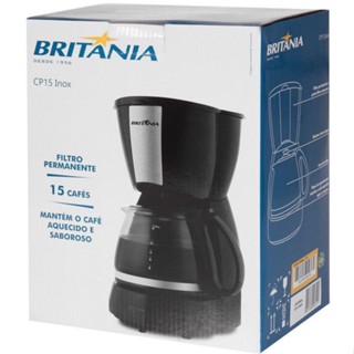 Cafeteira El Trica V Brit Nia Cp Inox Original Caf S