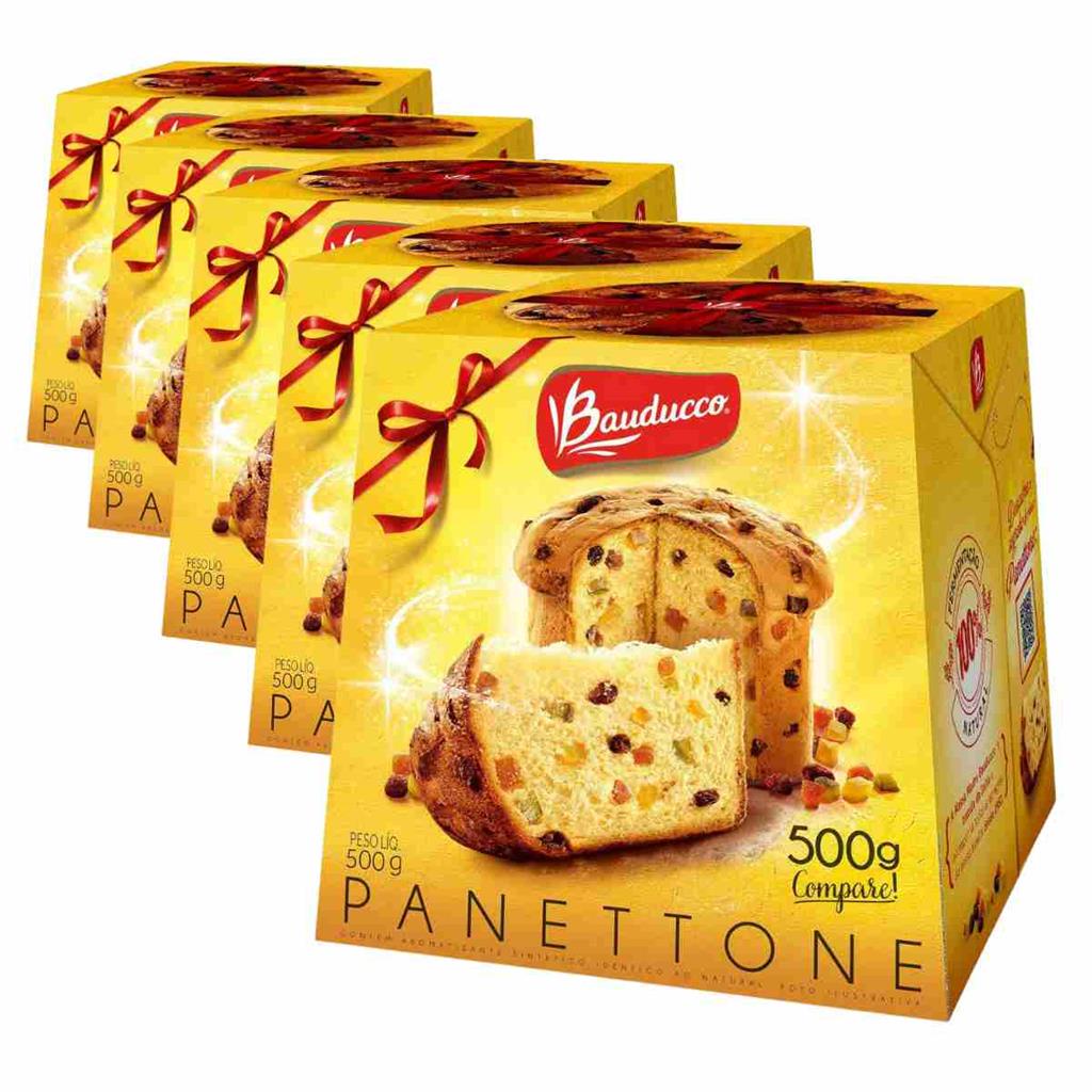 Panetones Bauducco Tradicional Pannetone De G Shopee Brasil