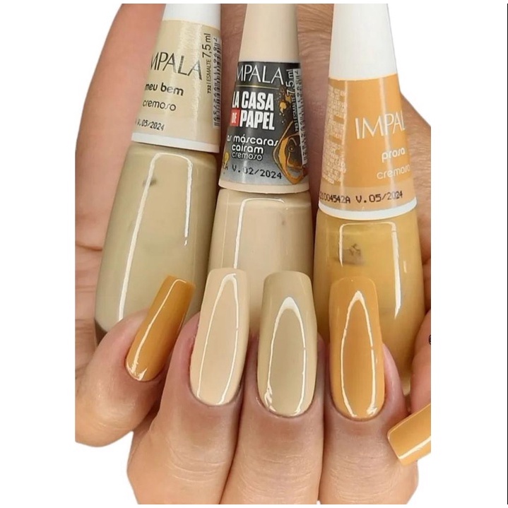 Kit Esmaltes Impala Amarelos Shopee Brasil