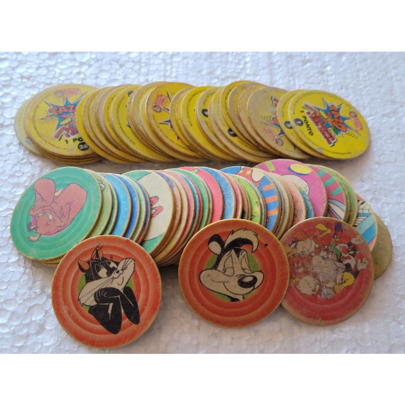 Tazos Looney Tunes Elma Chips Completa Shopee Brasil