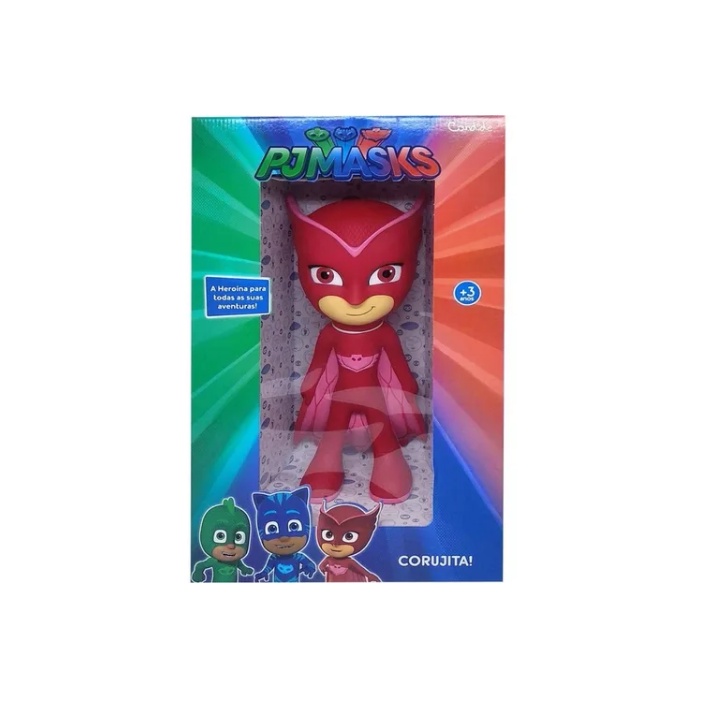 Boneco De Vinil Pj Masks Corujita Candide Shopee Brasil