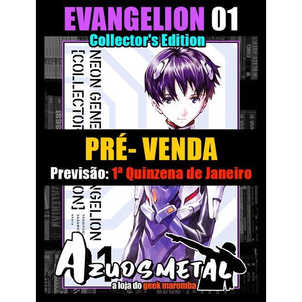 Mangá Neon Genesis Evangelion em japonês Volume 1 Edição de