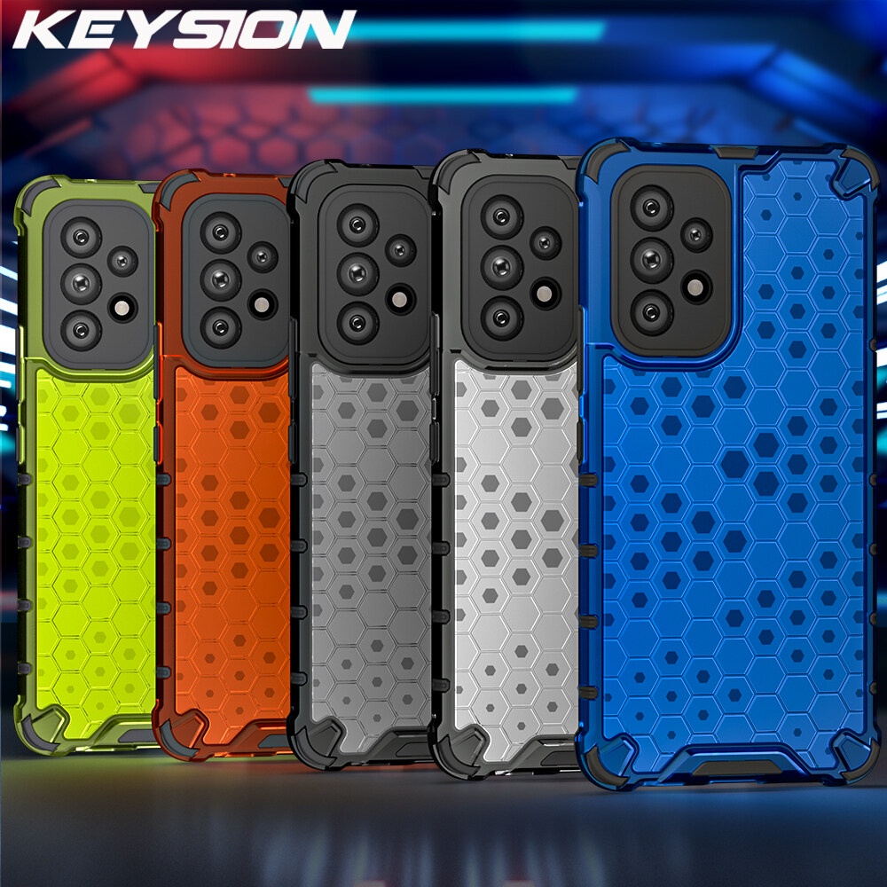 KEYSION Capinha Armadura Anti Impacto Para Samsung A23 A13 4G Silicone