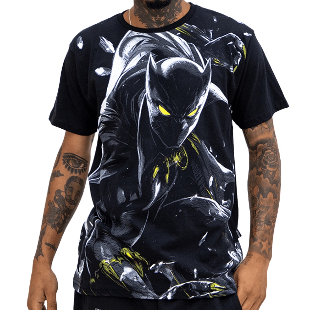 Camiseta Piticas Black Panther Pantera Negra Wakanda Shopee Brasil