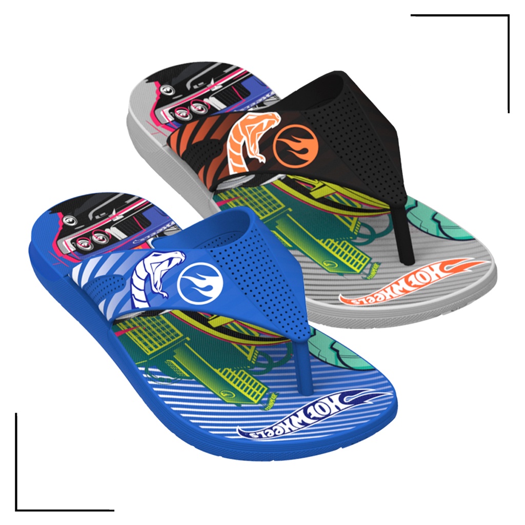 Chinelo De Dedo Infantil Hot Wheels Race Shopee Brasil
