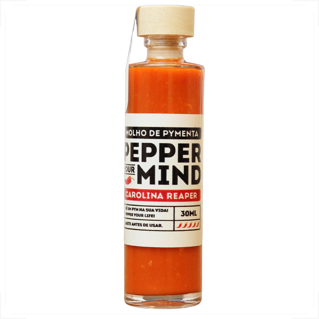 Molho De Pimenta Carolina Reaper Pepper Your Mind 30ml Shopee Brasil