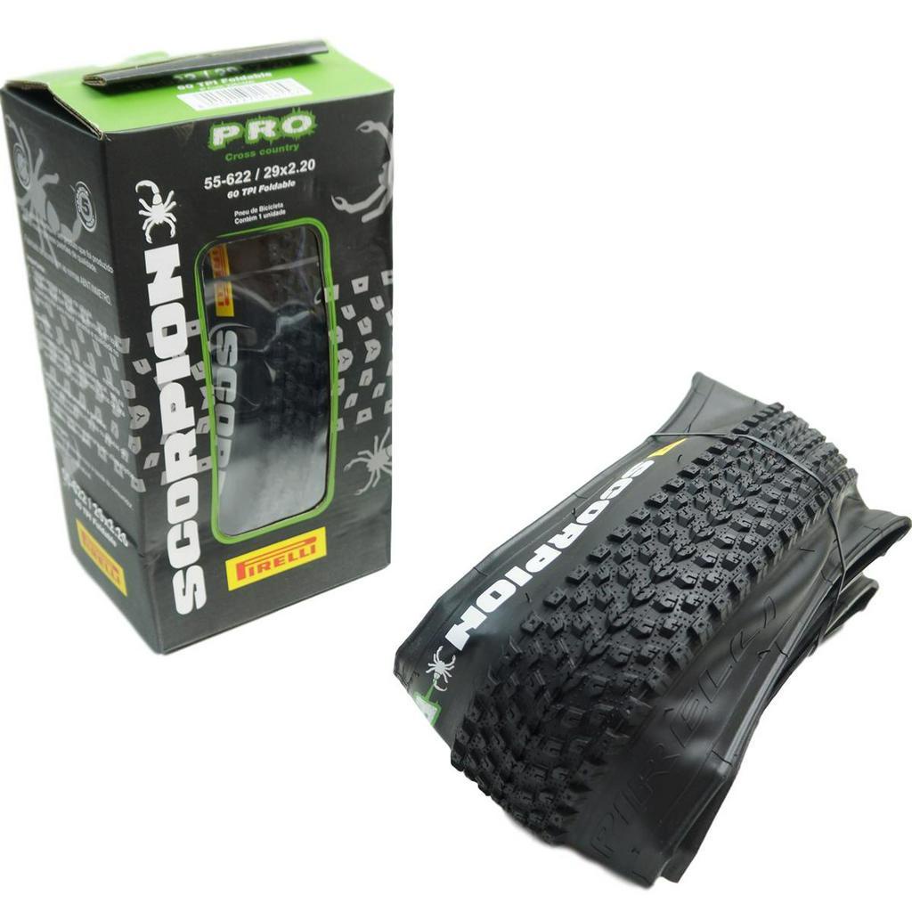 Par De Pneus Aro 29 Para Bicicleta Pirelli Scorpion Pro 29x2 20 Kevlar