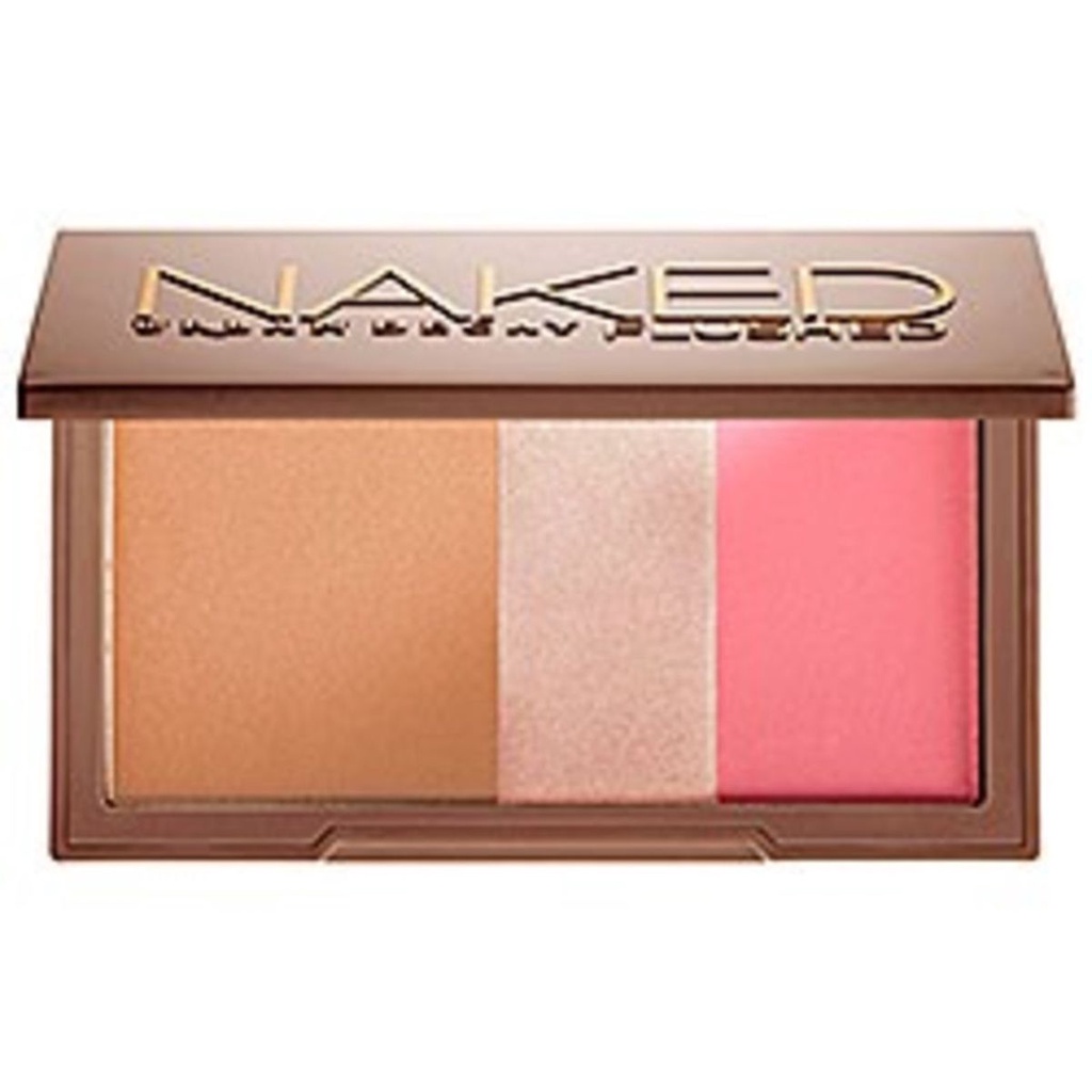 Paleta Naked Urban Decay Flushed Trio Blush Bronze Iluminador Importada Shopee Brasil