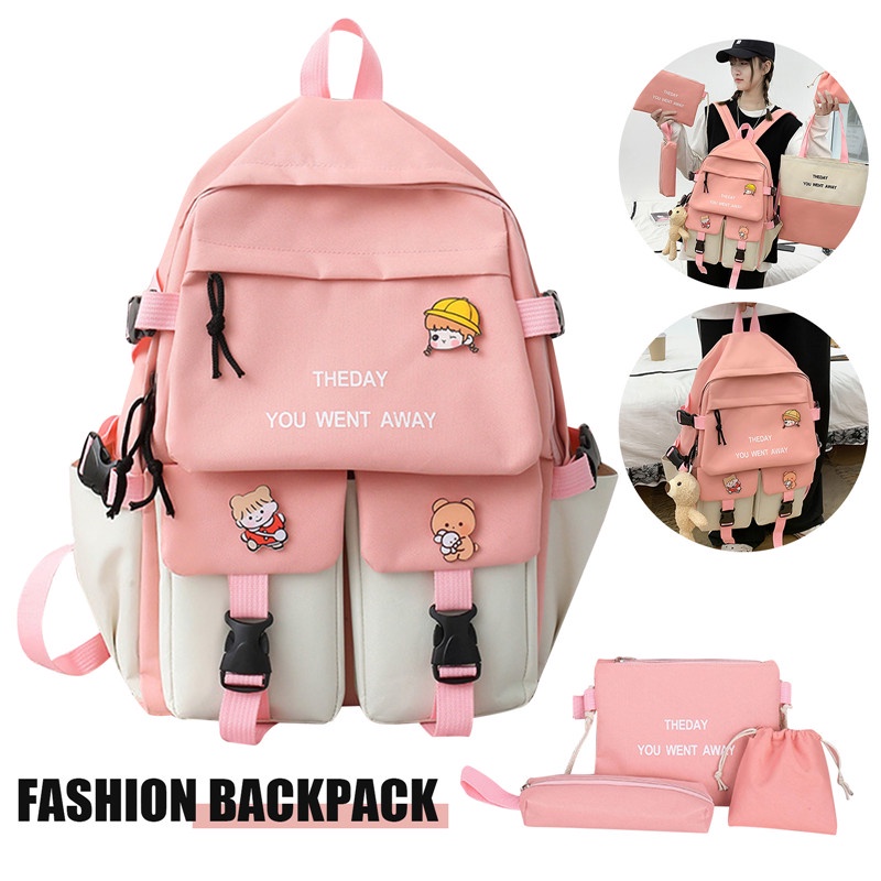 Mochila Para Meninas Japonesas E Coreanas De Estudante De Ensino M Dio