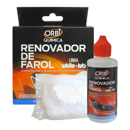 Revitalizador De Farol Tira Amarelado E Riscos Orbi Ml Shopee Brasil