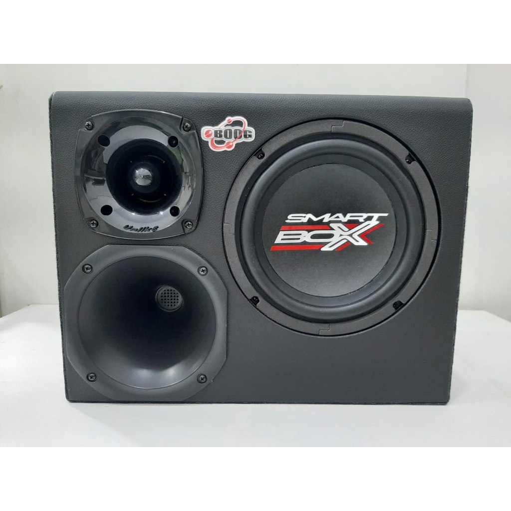 Caixa Som Amplificada Automotiva Boog Universal Sub 8 Trio Shopee Brasil