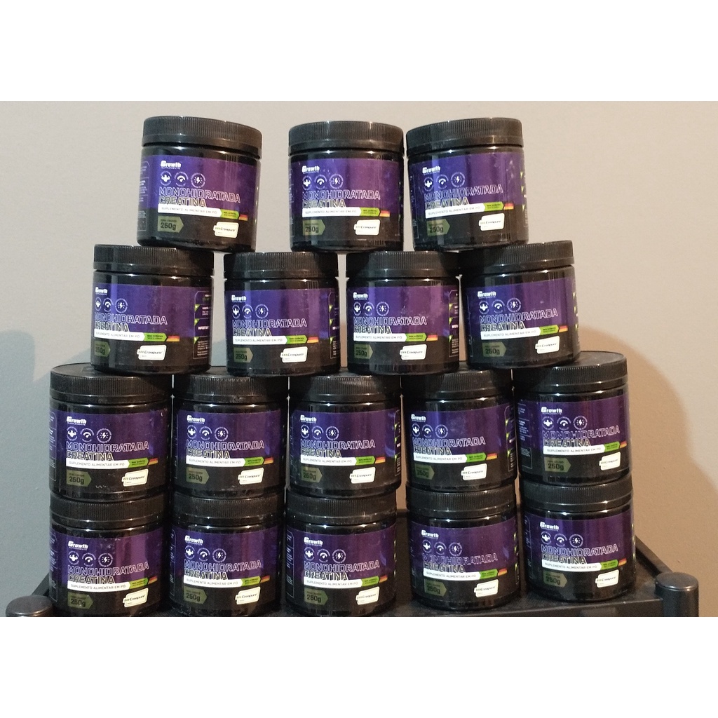 Creatina Creapure Growth 250g 100g Shopee Brasil