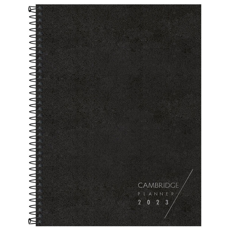 Agenda Planner Executiva Espiral Semanal M9 Cambridge 2023 Tilibra