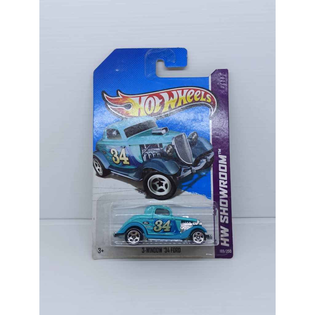 Hot Wheels Ford Rodas Quentes A Janela D Blue Hw Showroom Shopee