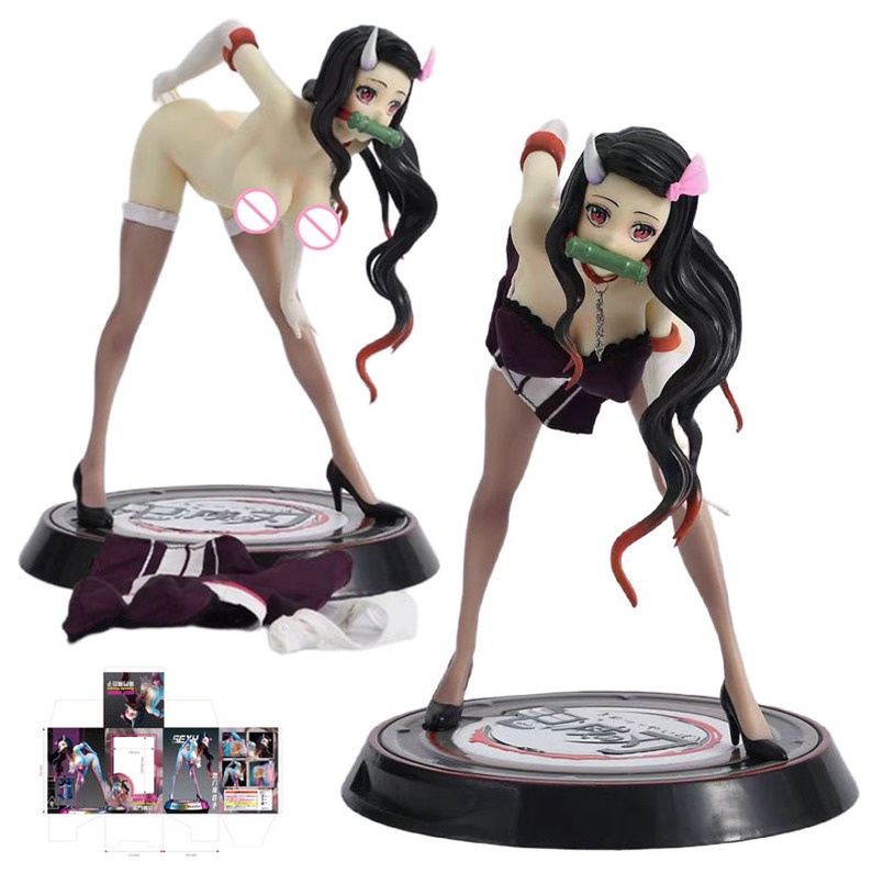 Figura De Anime Caçador De Demônios cm Ação Kamado Nezuko Sexy Menina