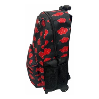 Mochila Rodinha Naruto Akatsuki Infantil Escolar Juvenil Shopee Brasil