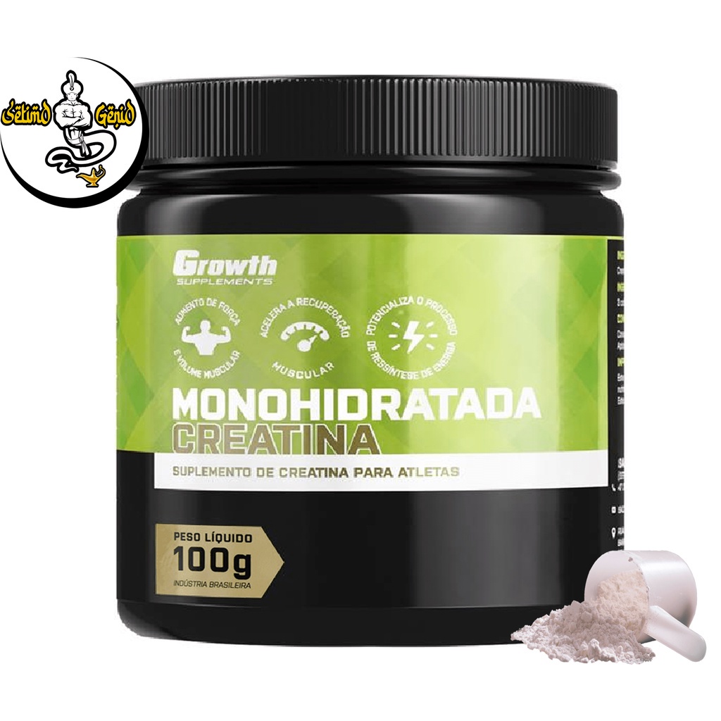 Creatina Growth G Monohidratada Shopee Brasil