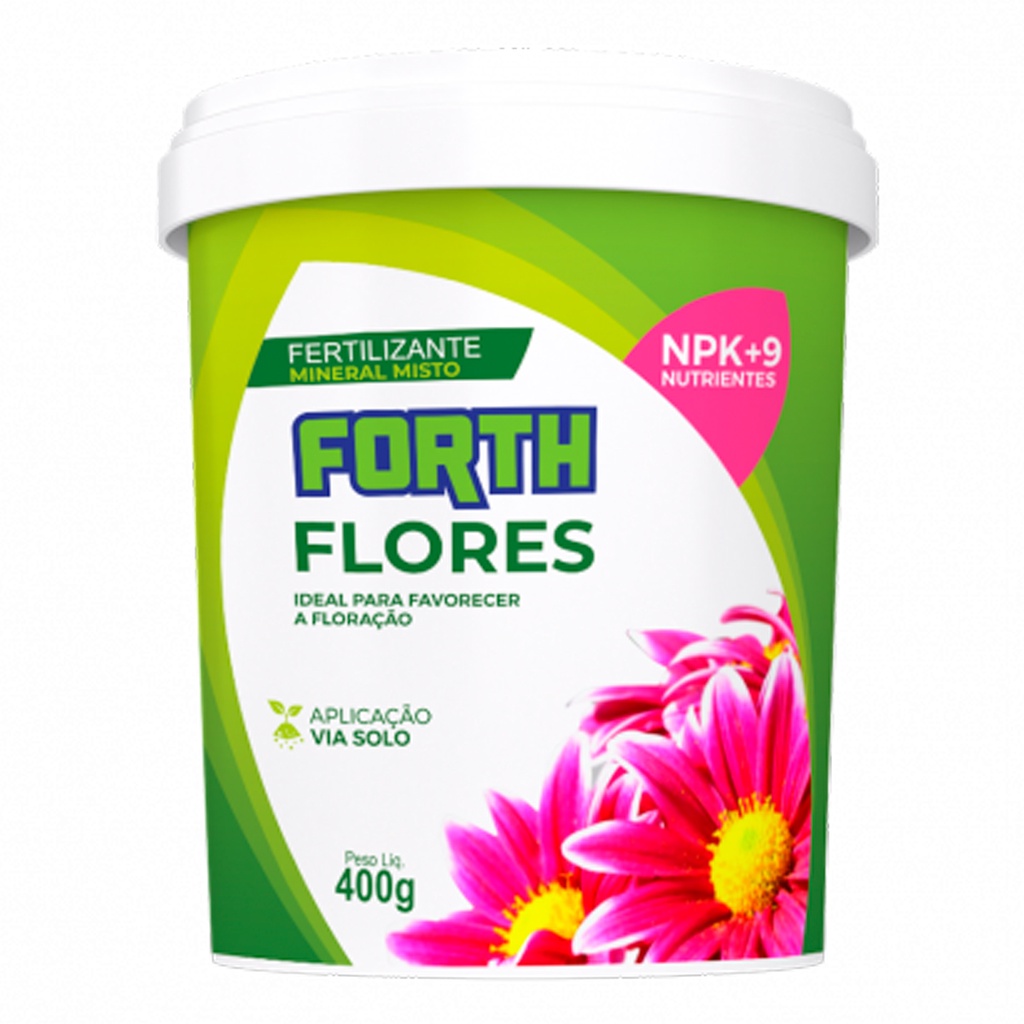 Adubo Fertilizante Forth Flores Pote G Npk Nutrientes Shopee Brasil