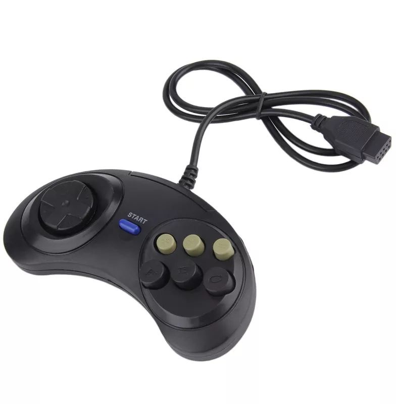 Controle Joystick Sega 6 Botões Mega Drive Escorrega o Preço