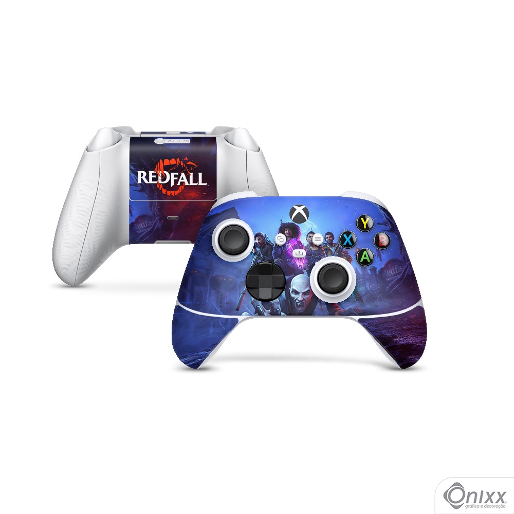 Skin Xbox Joysticks Series Adesiva Redfall Shopee Brasil