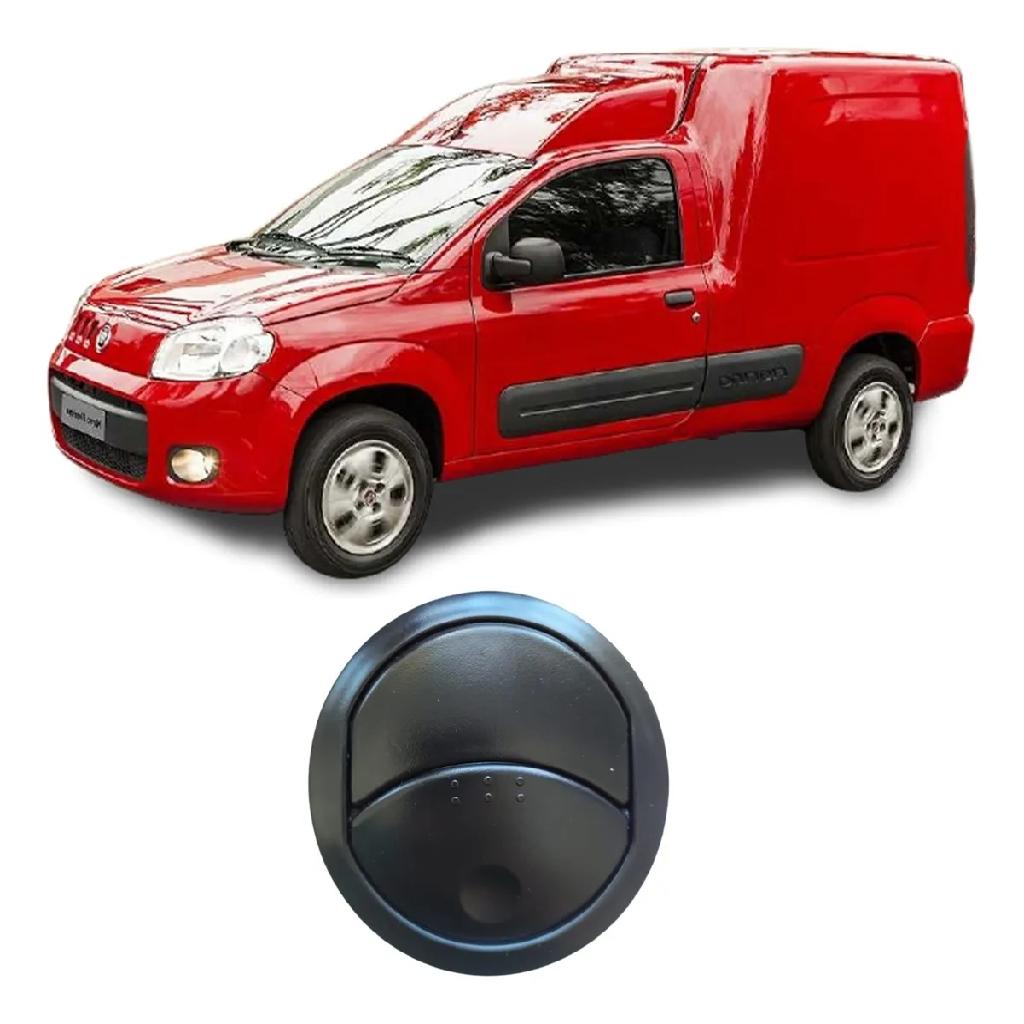 Difusor Ar Fiorino 2013 14 15 16 17 18 19 2020 Lateral Preto