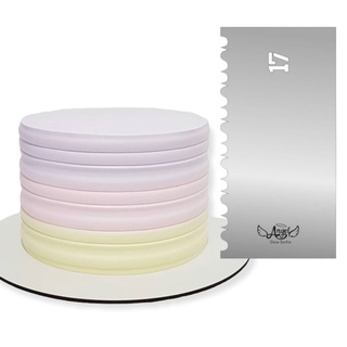 Espátula decorativa Angel 17, espátula inox , confeitaria
