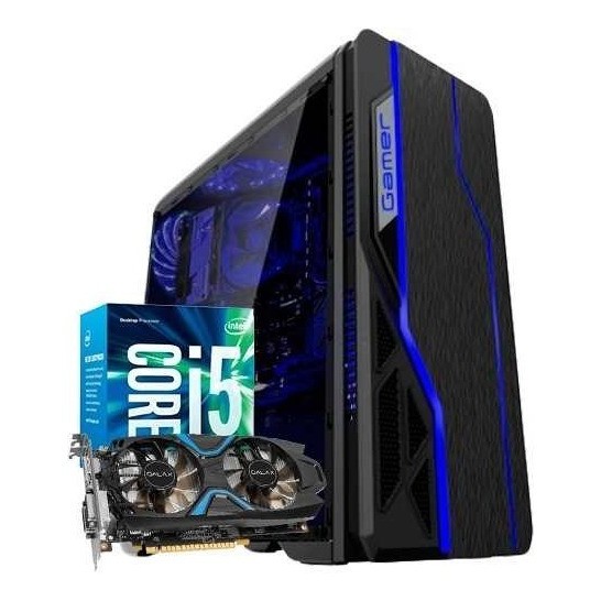 Cpu Gamer Intel Core I5 / 8gb / 1tb/ Gtx1060 / Monitor 21.5